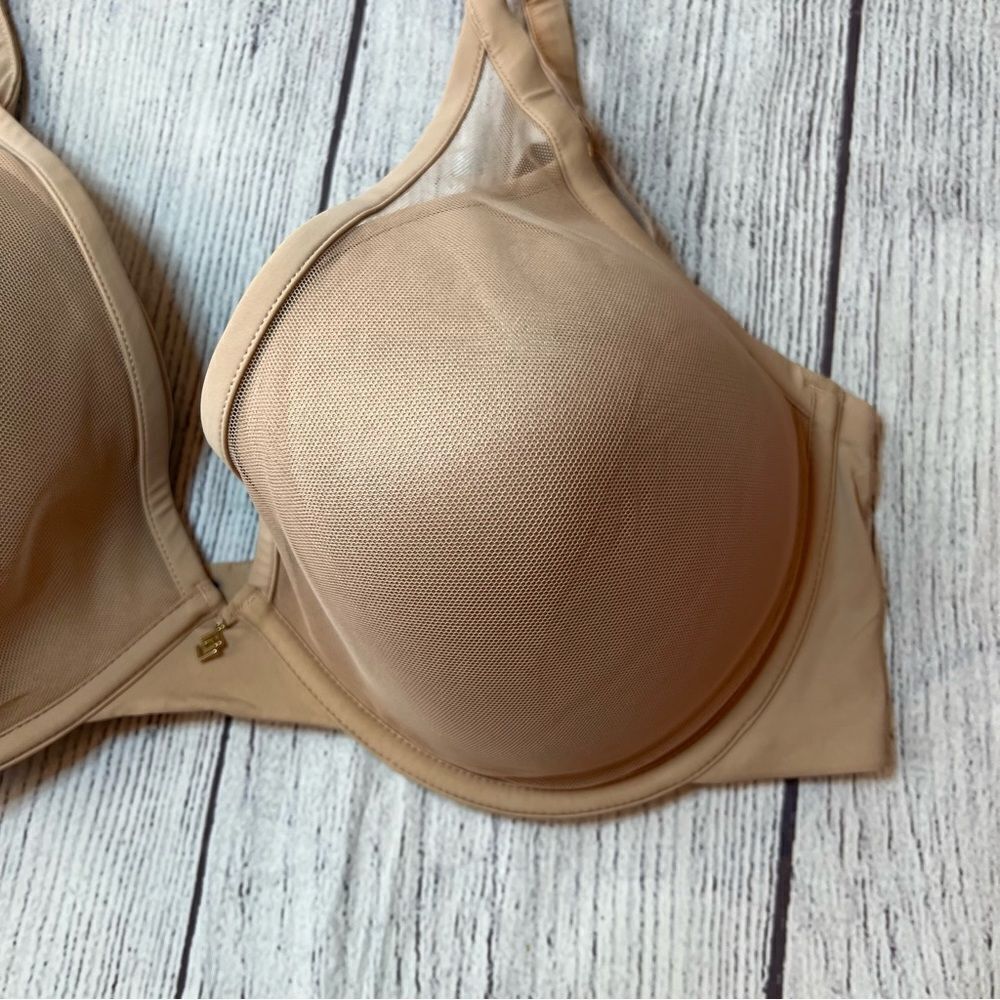 ThirdLove 24/7 Classic Contour Plunge Bra size 38E Tan - Picture 2 of 9